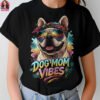 Dog Mom VIbes Halftone Design