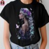 Fantasy Portrait Lady Halftone Design
