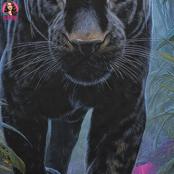 Panther Halftone Design