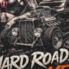 Hot Rod Girl Attitude Halftone Design