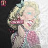 Blonde Retro Woman Halftone Design