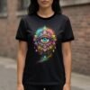 Mystic Eye Mandala Halftone Design
