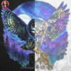 Majestic Owl Halftone Design