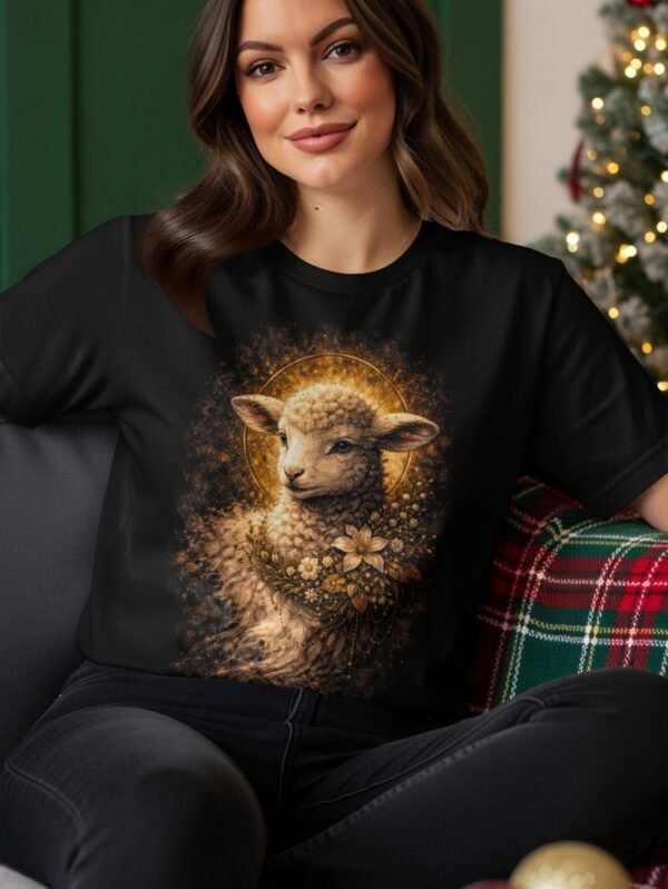 Easter Lamb Halftone Design