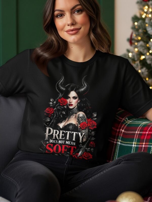 Devilish Beauty Halftone Design