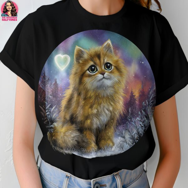 Enchanted Ginger Halftone Design