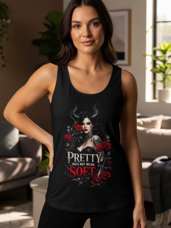 Devilish Beauty Halftone Design