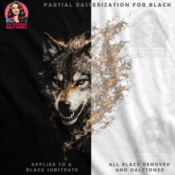 Wolf Halftone Design