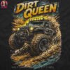Dirt Queen Halftone Design