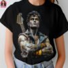Warrior Rocker Halftone Design