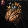 Butterfly Brain Halftone Design