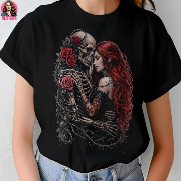 Embracing Skeleton Halftone Design
