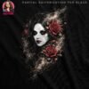 Gothic Rose Woman Halftone Design