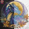 Enchanted Dragon Halftone Design