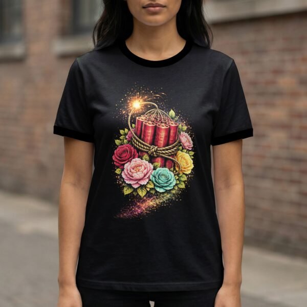Explosive Dynamite Halftone Design