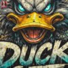 DUCK OFF Halftone Design