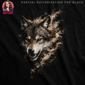 Wolf Halftone Design